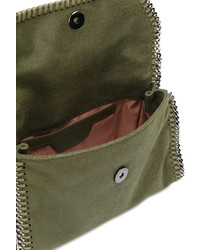 Sac en cuir olive Stella McCartney