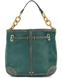 Sac en cuir olive Jerome Dreyfuss