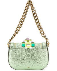 Sac en cuir olive Anya Hindmarch