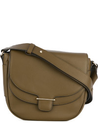 Sac en cuir olive Tila March