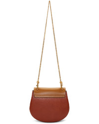 Sac en cuir orange Chloé