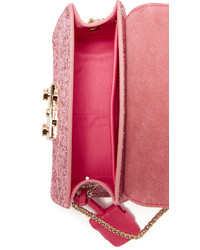 Sac en cuir rose Furla