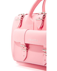 Sac en cuir rose grafea