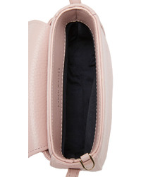 Sac en cuir rose Karen Walker