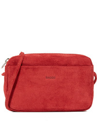 Sac en cuir rouge Baggu