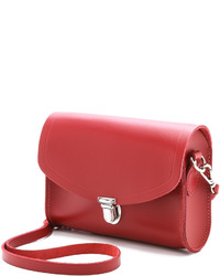 Sac en cuir rouge Cambridge Silversmiths