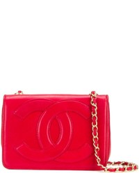 Sac en cuir rouge Chanel