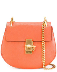 Sac en cuir rouge Chloé