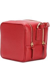 Sac en cuir rouge Sara Battaglia