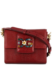 Sac en cuir rouge Dolce & Gabbana