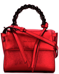 Sac en cuir rouge Elena Ghisellini