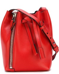 Sac en cuir rouge Elena Ghisellini