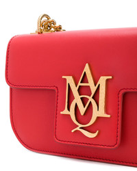 Sac en cuir rouge Alexander McQueen