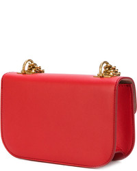 Sac en cuir rouge Alexander McQueen