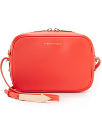 Sac en cuir rouge Karen Walker