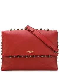 Sac en cuir rouge Lanvin