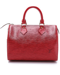 Sac en cuir rouge Louis Vuitton