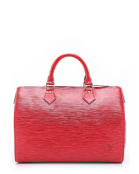 Sac en cuir rouge Louis Vuitton