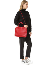 Sac en cuir rouge Nina Ricci