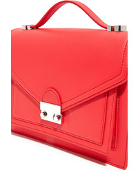 Sac en cuir rouge Loeffler Randall