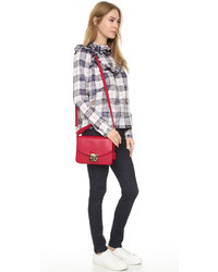 Sac en cuir rouge Furla