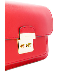 Sac en cuir rouge MICHAEL Michael Kors