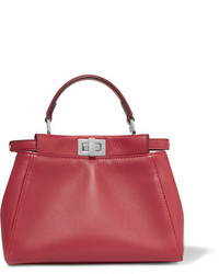 Sac en cuir rouge Fendi