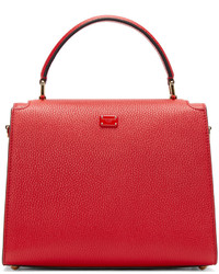 Sac en cuir rouge Dolce & Gabbana