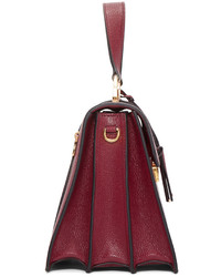 Sac en cuir rouge Miu Miu