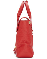 Sac en cuir rouge 3.1 Phillip Lim