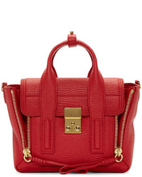 Sac en cuir rouge 3.1 Phillip Lim