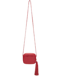 Sac en cuir rouge Saint Laurent