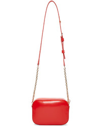 Sac en cuir rouge Charlotte Olympia