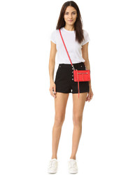 Sac en cuir rouge Rebecca Minkoff