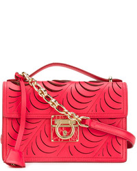 Sac en cuir rouge Salvatore Ferragamo