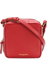 Sac en cuir rouge Sara Battaglia