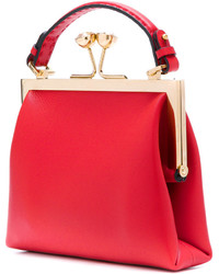 Sac en cuir rouge Ermanno Scervino