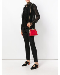 Sac en cuir rouge Ermanno Scervino