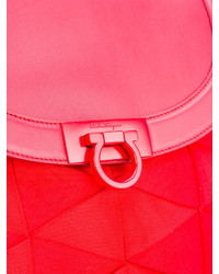 Sac en cuir rouge Salvatore Ferragamo