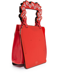 Sac en cuir rouge Yazbukey