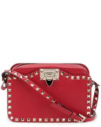 Sac en cuir rouge Valentino Garavani