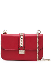 Sac en cuir rouge Valentino Garavani