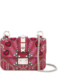 Sac en cuir rouge Valentino Garavani