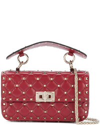 Sac en cuir rouge Valentino Garavani