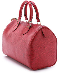 Sac en cuir rouge Louis Vuitton