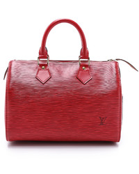 Sac en cuir rouge Louis Vuitton