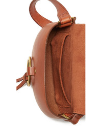 Sac en cuir tabac Madewell