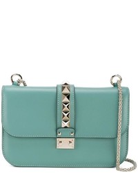 Sac en cuir turquoise Valentino Garavani