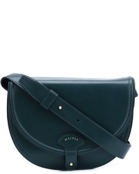 Sac en cuir vert foncé Maiyet