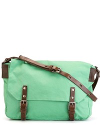 Sac en cuir vert menthe Ally Capellino